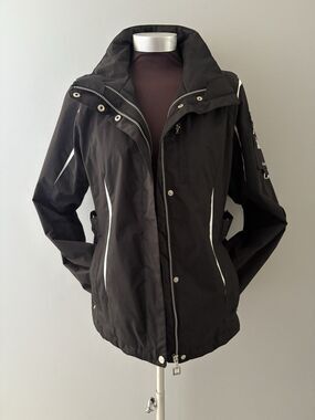 ZeroXposur Coat Womens Size Small Black Turquoise 3 In 1 Insulated Jacket